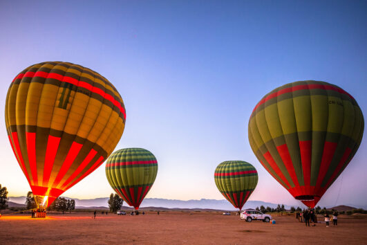 Atlas Mountain Sunrise Hot Air Balloon Ride From Marrakech